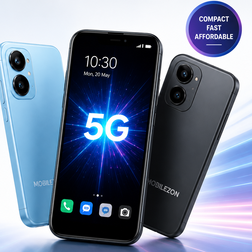 MobileZon 5G Mini Android Smartphone – Compact, Fast & Affordable